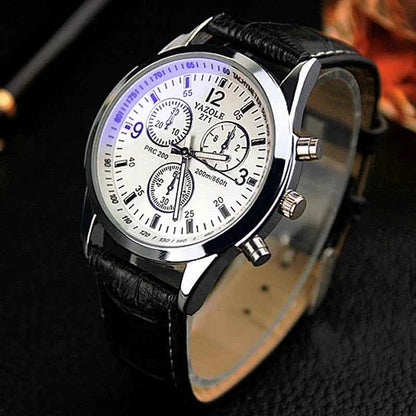 2020 Brand Yazole Watch Blue Glass Surface Quartz Watch Business Fashion Watch Unique Leisure Leather Watches Relogio Masculino