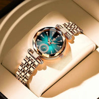 POEDAGAR Luxury Women Watch Top Brand Fashion Waterproof Stainless Steel Diamond Ladies Quartz Wristwatch Montre Femme Beautiful