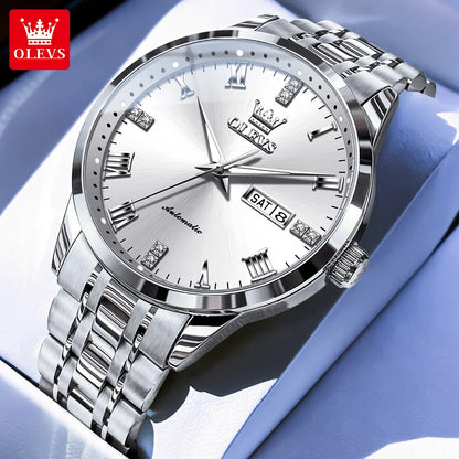 OLEVS Casual Fashion Business Men Watch Best Selling High Quality Original Waterproof Luxury Automatic Mechanical Watch for Men