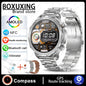 2024 New For Huawei GPS Smart Watch Men Bluetooth Call Sport Waterproof Watches Heart Rate NFC Compass Altituden Smartwatch Man