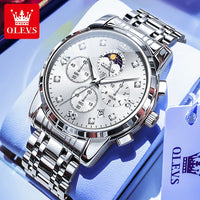 OLEVS Top Brand Luxury Watch for Men High Quality New Original Quartz Multifunction Casual Fashion Business Men's Wrist Watches