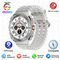 Smart Watch For Samsung Galaxy Watch 7 Ultra New GPS Compass NFC Smartwatch Man Outdoor Sports Bluetooth call Smart Watches Men