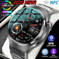 For Huawei Watch 4 Pro Smart Watch Men GPS Sports Tracker NFC  1.53" HD Screen Health Monitor Watches Bluetooth Call SmartWatch
