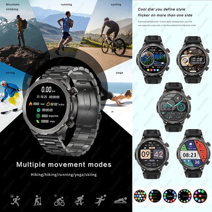 2024 New For Huawei GPS Smart Watch Men Bluetooth Call Sport Waterproof Watches Heart Rate NFC Compass Altituden Smartwatch Man