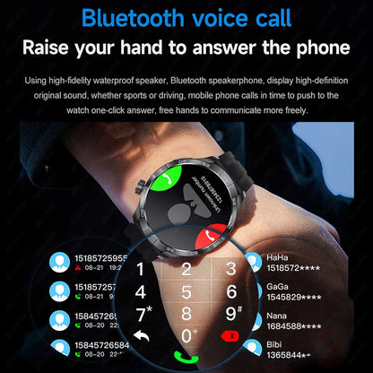 For Huawei New Watch 4 Pro Upgrade 1.85" AMOLED Smart Watch Men GPS Outdoor Sports Watch NFC Health Monitor BT Call Smartwatch