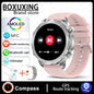 2024 New For Huawei GPS Smart Watch Men Bluetooth Call Sport Waterproof Watches Heart Rate NFC Compass Altituden Smartwatch Man