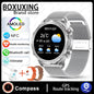 2024 New For Huawei GPS Smart Watch Men Bluetooth Call Sport Waterproof Watches Heart Rate NFC Compass Altituden Smartwatch Man