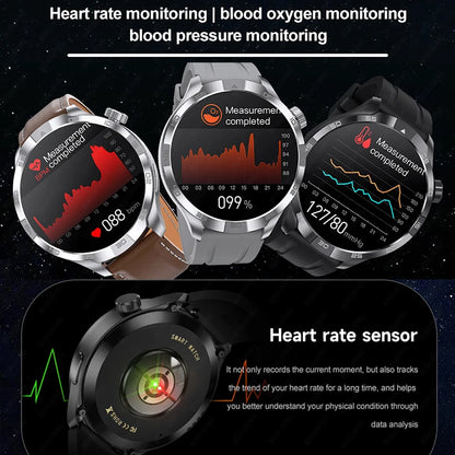For Huawei New Watch 4 Pro Upgrade 1.85" AMOLED Smart Watch Men GPS Outdoor Sports Watch NFC Health Monitor BT Call Smartwatch