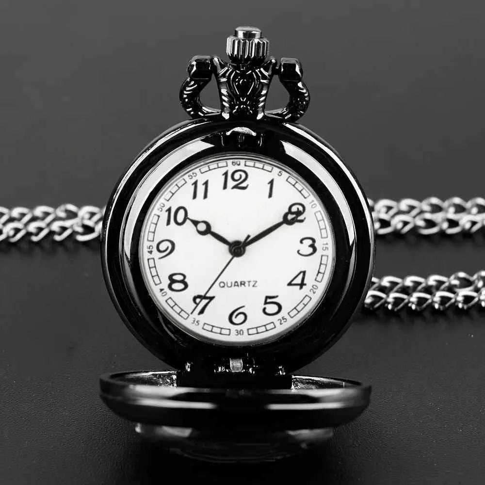 Vintage Inspired Double Dragon Pocket Watch Design with Dual-Tone Golden and Silvery Colors, Precise Quartz Movement  Watch