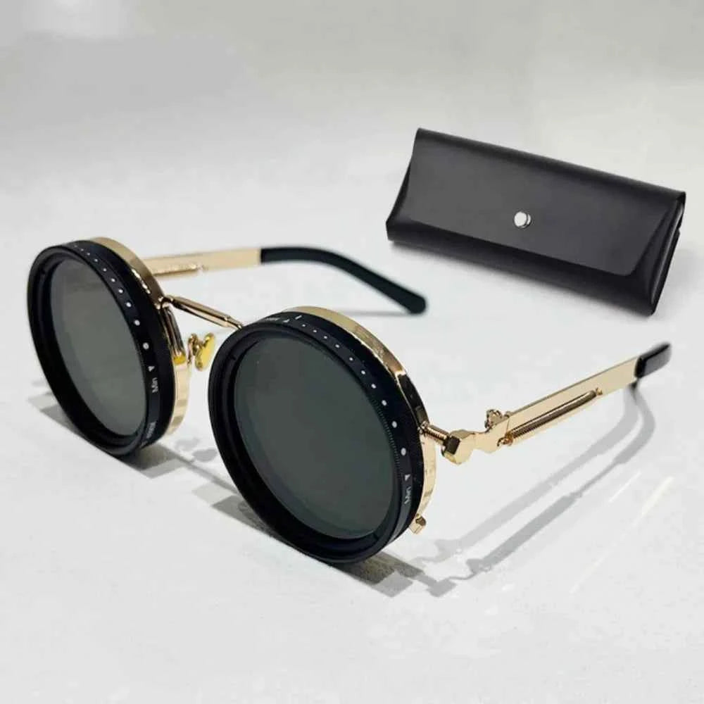 UV400 Adjustable Polarized Sunglasses with Built-In ND Filter – Adaptive Vision in Any Light