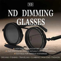 UV400 Adjustable Polarized Sunglasses with Built-In ND Filter – Adaptive Vision in Any Light